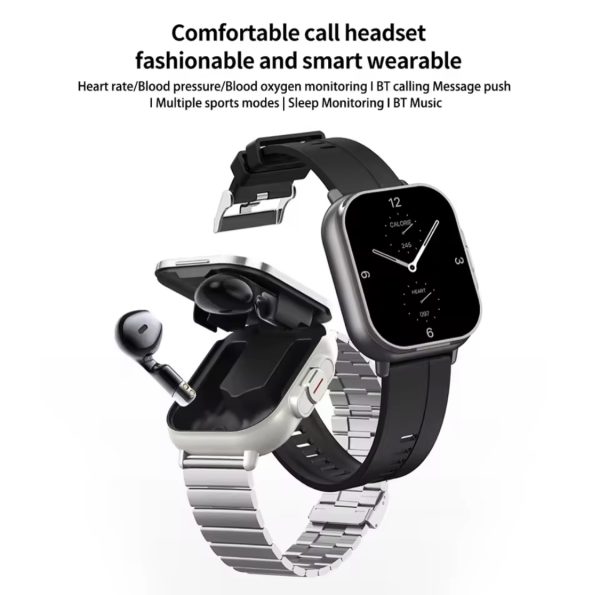 SMART SPORT WATCH + HEADPHONES (2in1) - Image 4